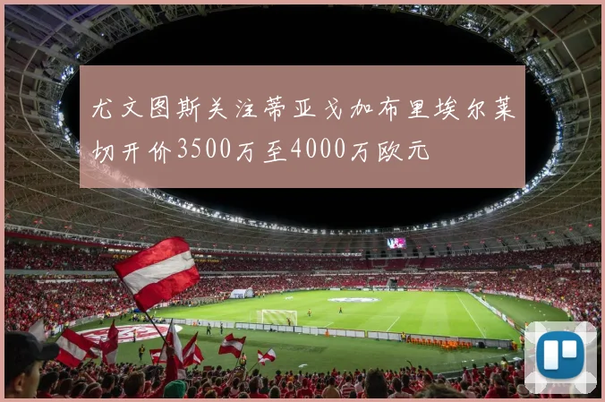 尤文图斯关注蒂亚戈加布里埃尔莱切开价3500万至4000万欧元